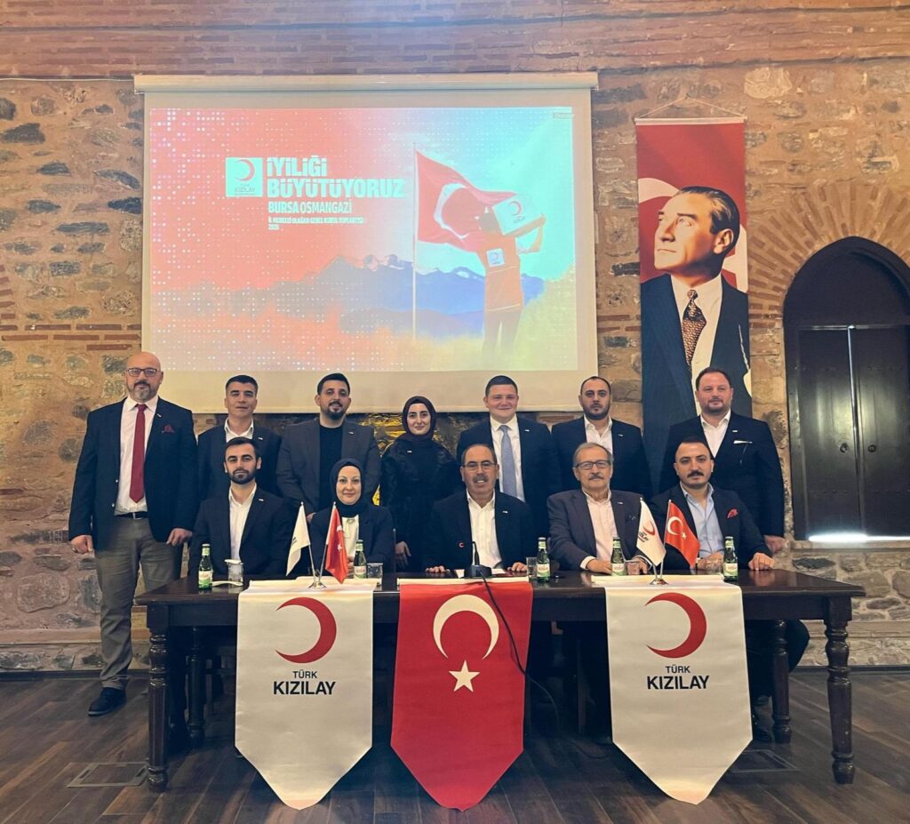 Kızılay Osmangazi Şubesi’nde Sinan Aydın Güven Tazeledi