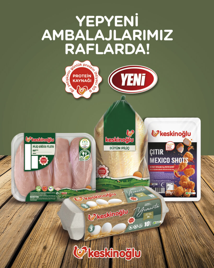 Keskinoğlu, WorldFood İstanbul’da Yeni Ürünlerini ve Ambalajlarını Tanıttı