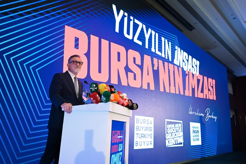 Başkan Burkay Bursa ekonomisi için tarihi projeleri açıkladı