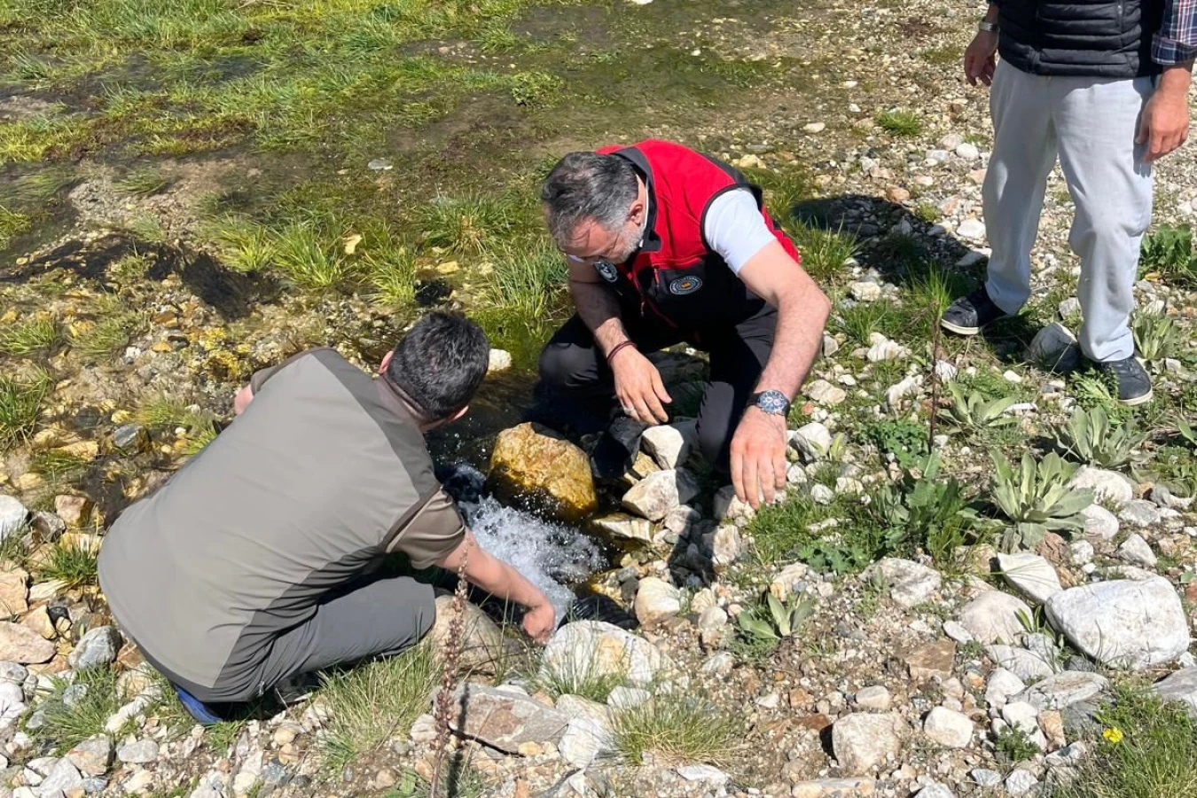 Alaçam’daki Sulama Projesine Başkan Erol’dan Yakın Takip