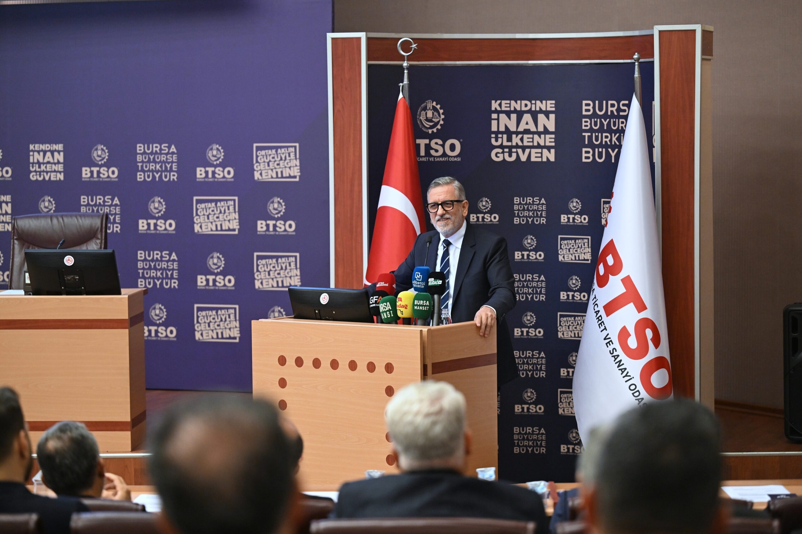 BTSO Yönetim Kurulu Başkanı İbrahim Burkay: “Bursa, 2030 Vizyonumuzla Türkiye’yi Büyütmeye Devam Edecek”
