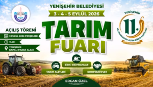 Yenişehir Tarım Fuarı’na sayılı günler kaldı