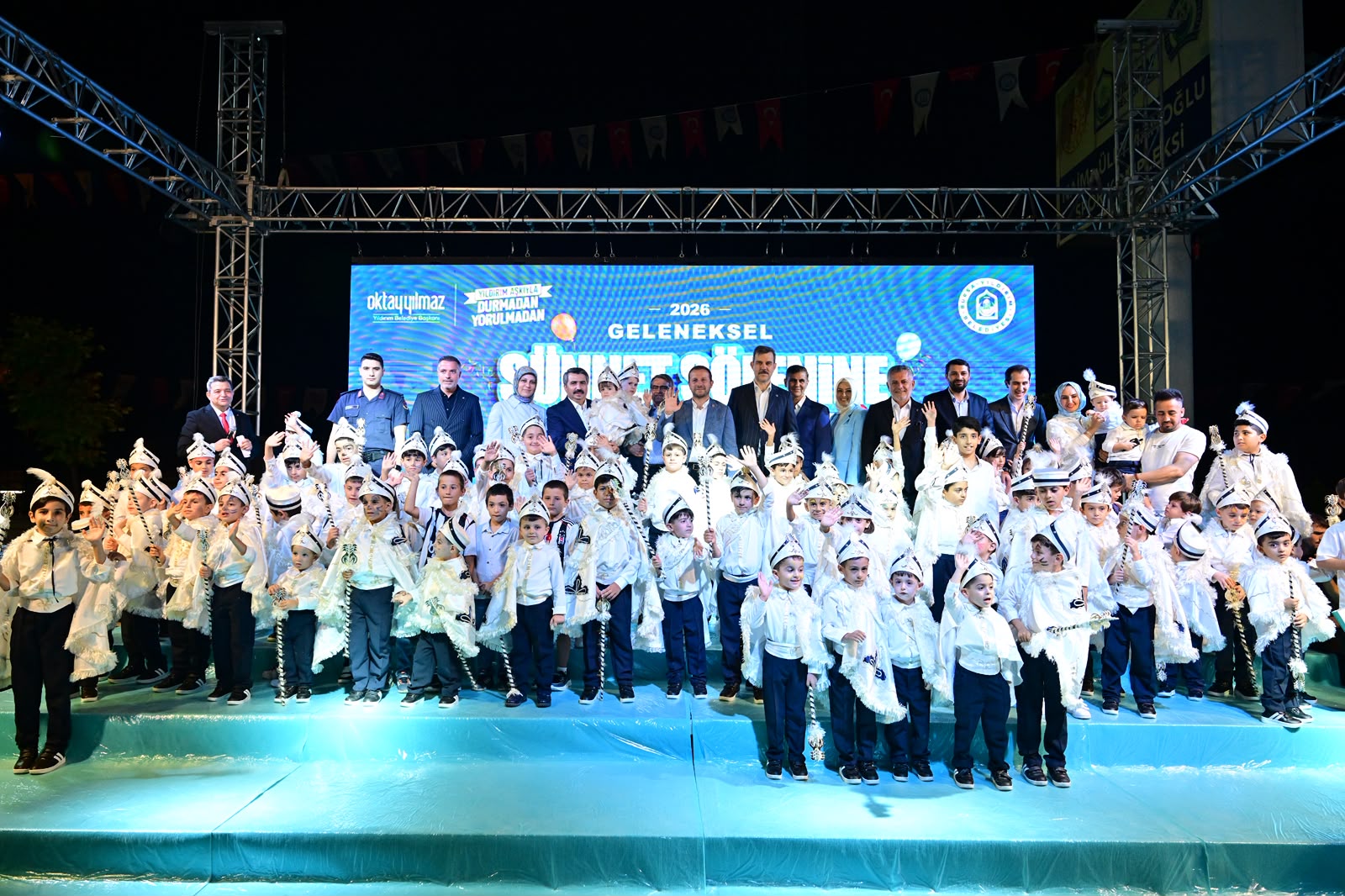 Yıldırım’da toplu sünnet şöleni